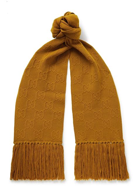 gucci fringe scarf|Gucci scarf female.